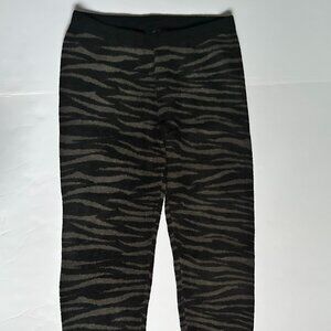 Barefoot Dreams CozyChic Ultra Lite Leggings Black / Gray Size XS